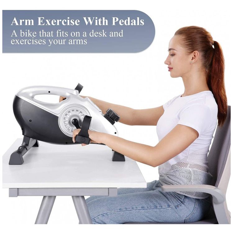 Under-Desk-Bike-Pedal-Exerciser-16-Levels-Magnetic-Mini-foto-4