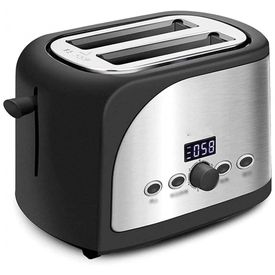 DHZYY-Torradeira-Eletrica-2-Fatias-com-Tela-LCD-e-6-Niveis-foto-0