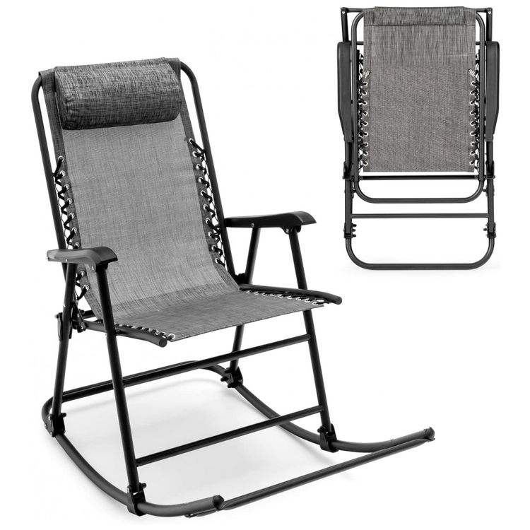 Goplus-Cadeira-Reclinavel-Ajustavel-Gravidade-Zero-com-Apoio-foto-0
