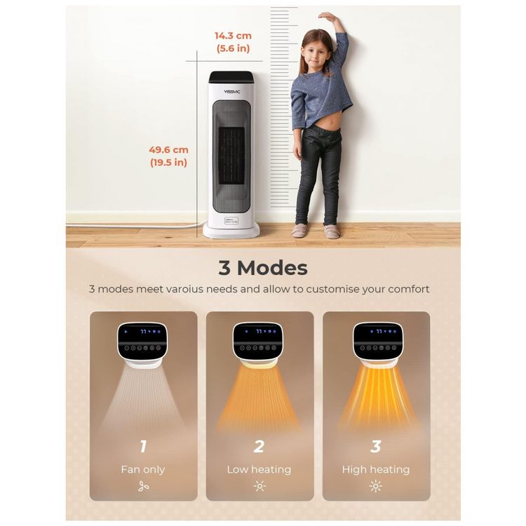 Aquecedor-Eletrico-de-Torre-com-Painel-de-Controle-Digital-foto-1