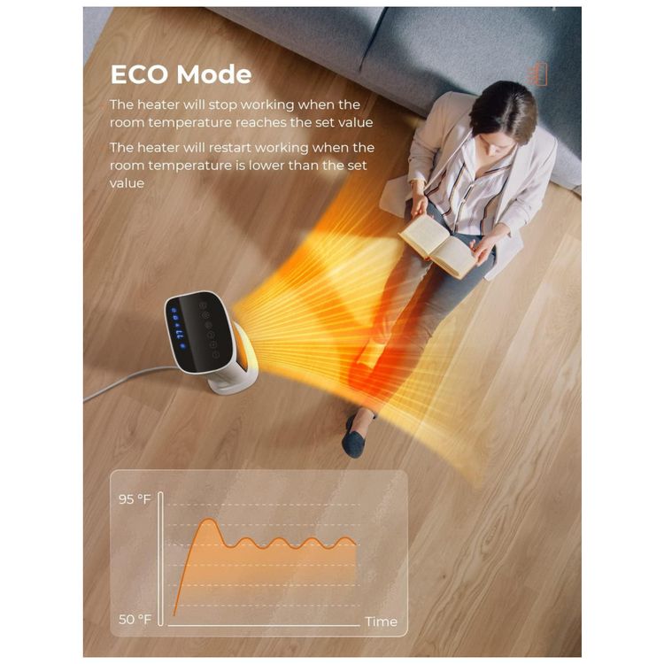Aquecedor-Eletrico-de-Torre-com-Painel-de-Controle-Digital-foto-3