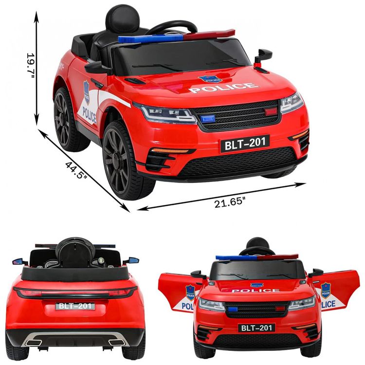 Carro-Eletrico-Policial-12V-Recarregavel-para-Criancas-1-foto-1