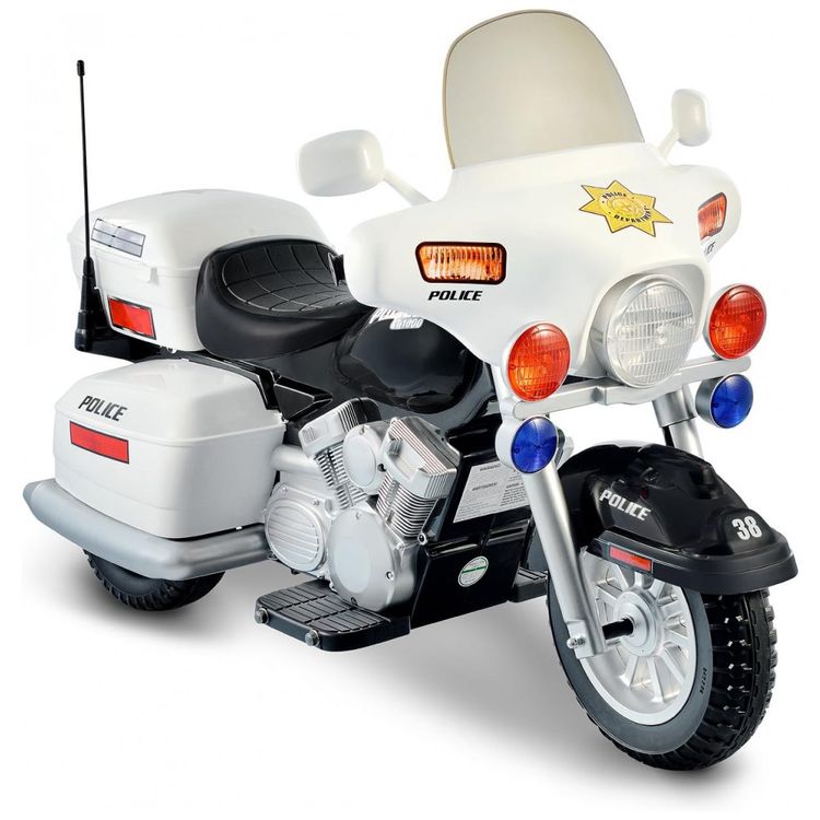 Moto-Eletrica-Policial-12V-para-Criancas-com-USB-MP3-ate-8-foto-0