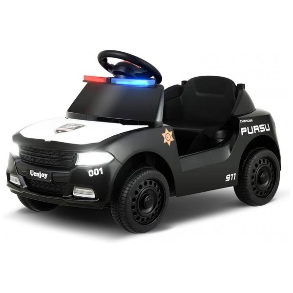 Carro-Eletrico-Policial-6V-Recarregavel-para-Criancas-1-foto-0