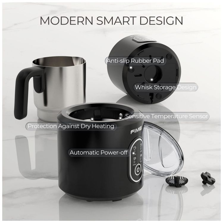 Espumador-de-Leite-Eletrico-Capacidade-350-mL-Aco-Inox-e-foto-4