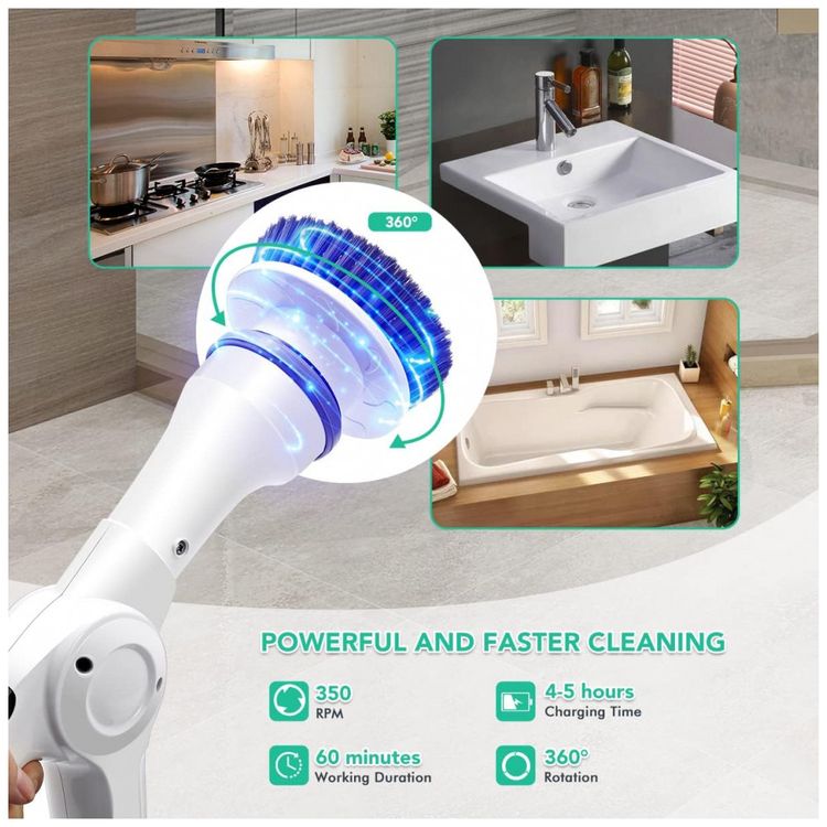 Escova-Eletrica-Rotativa-360-sem-Fio-com-2-Velocidades-e-3-foto-4