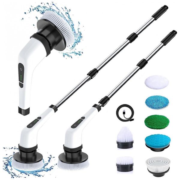 Escova-Eletrica-2-em-1-Rotativa-360-sem-Fio-com-2-foto-0