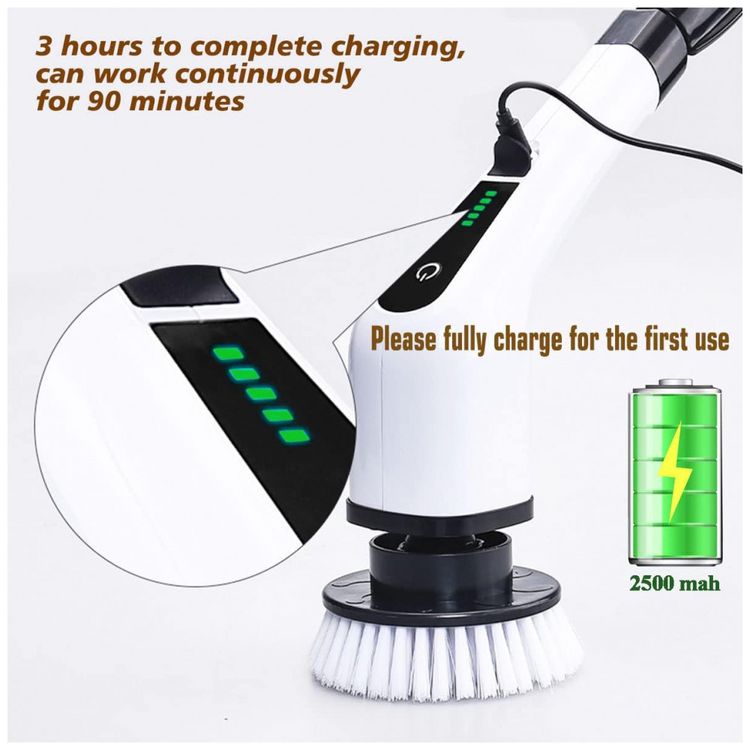 Escova-Eletrica-2-em-1-Rotativa-360-sem-Fio-com-2-foto-4