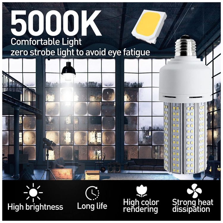 Lampada-LED-600W-7500-Lumens-Branca-com-Base-E26-E27-2-foto-2