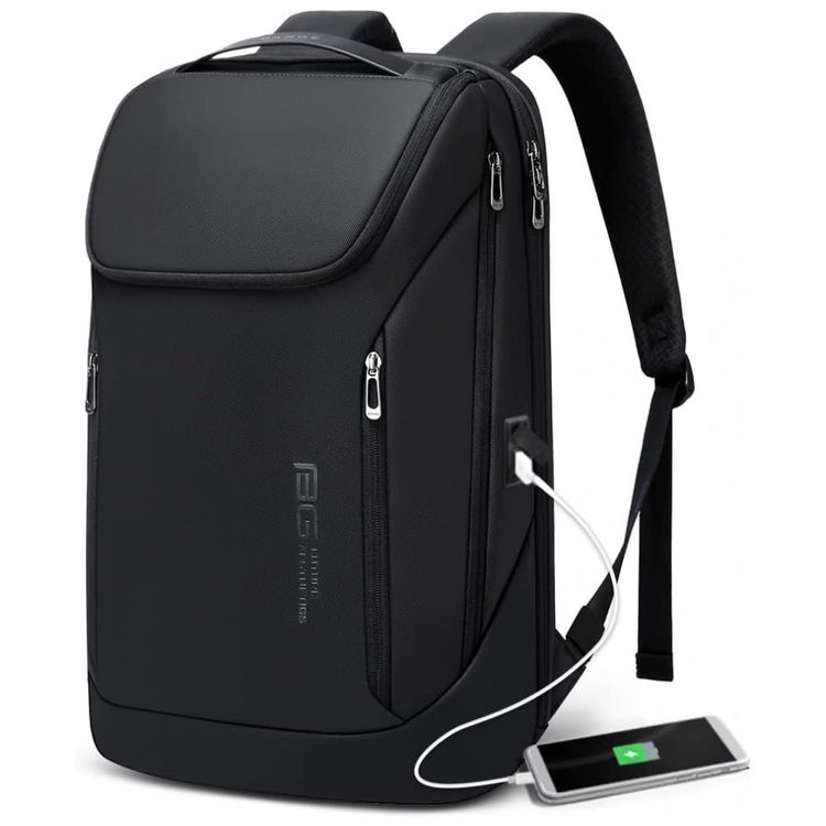 Mochila-para-Laptop-com-Porta-Carregador-USB-e-A-prova-D-foto-0