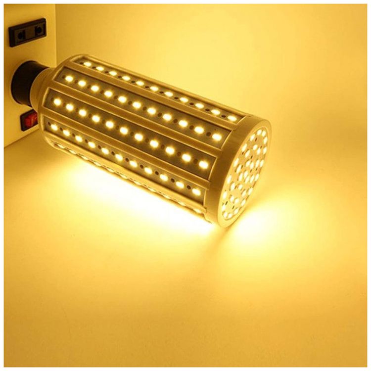 Lampada-LED-300W-3000K-Branca-com-Base-E26-E27-4-Unidades-foto-3