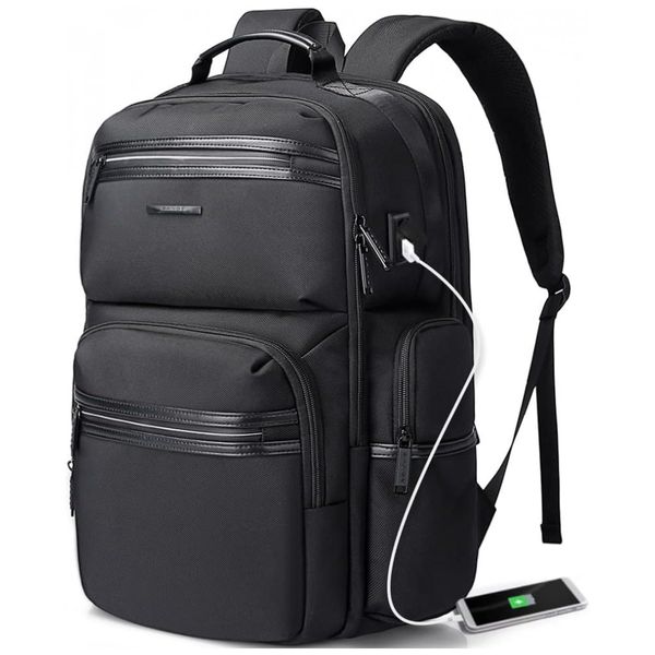 BANGE-Mochila-para-Laptop-com-Porta-Carregador-USB--Preto-foto-0