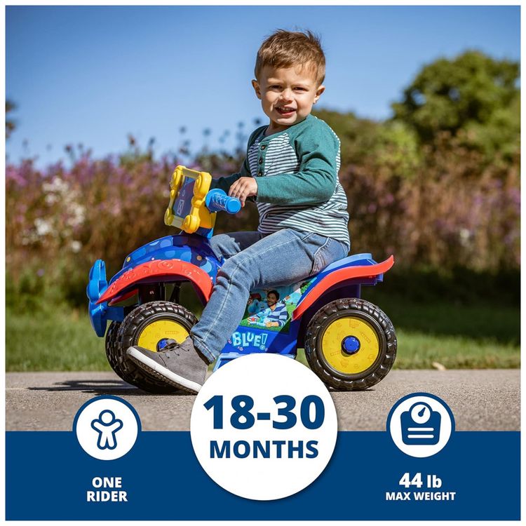 Quadriciclo-Eletrico-Blues-Clues-You-6V-ate-19-kg-KID-TRAX-foto-1