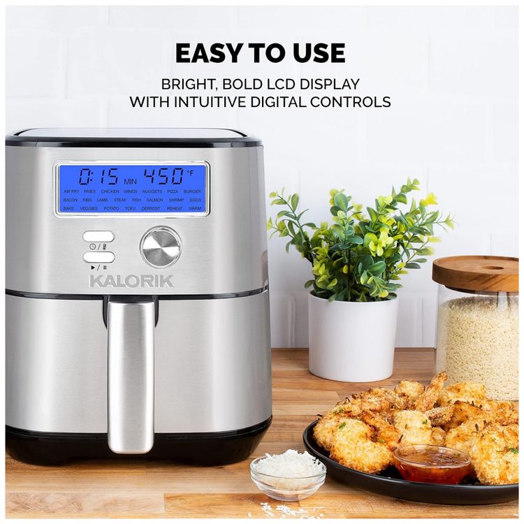 Fritadeira-Eletrica-AirFryer-com-22-Funcoes-4L-de-Capacidade-foto-2