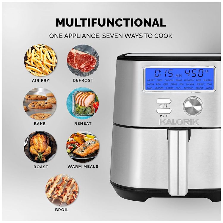 Fritadeira-Eletrica-AirFryer-com-22-Funcoes-4L-de-Capacidade-foto-4