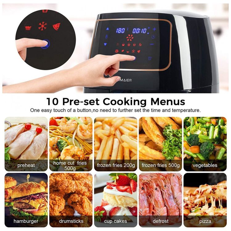 Fritadeira-Eletrica-AirFryer-com-10-Funcoes-3.5L-de-foto-1