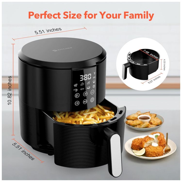 Fritadeira-Eletrica-AirFryer-com-8-Funcoes-3.5L-de-foto-1