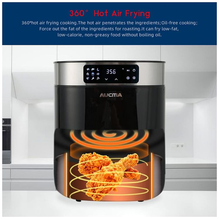Fritadeira-Eletrica-AirFryer-com-9-Funcoes-5.8L-de-foto-1