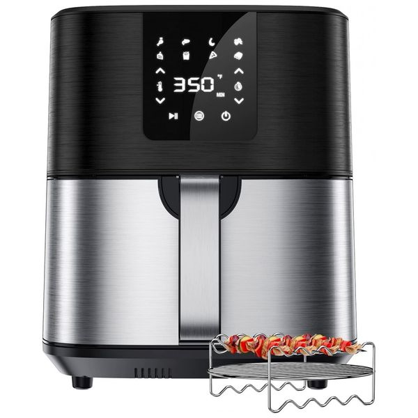 Fritadeira-Eletrica-AirFryer-7L-com-8-Predefinicoes-e-Painel-foto-0