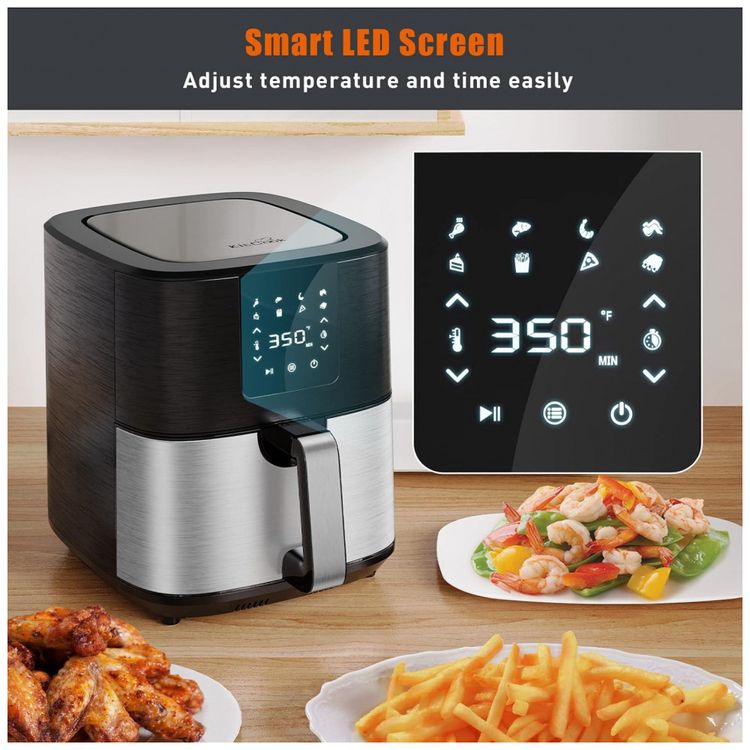 Fritadeira-Eletrica-AirFryer-7L-com-8-Predefinicoes-e-Painel-foto-4