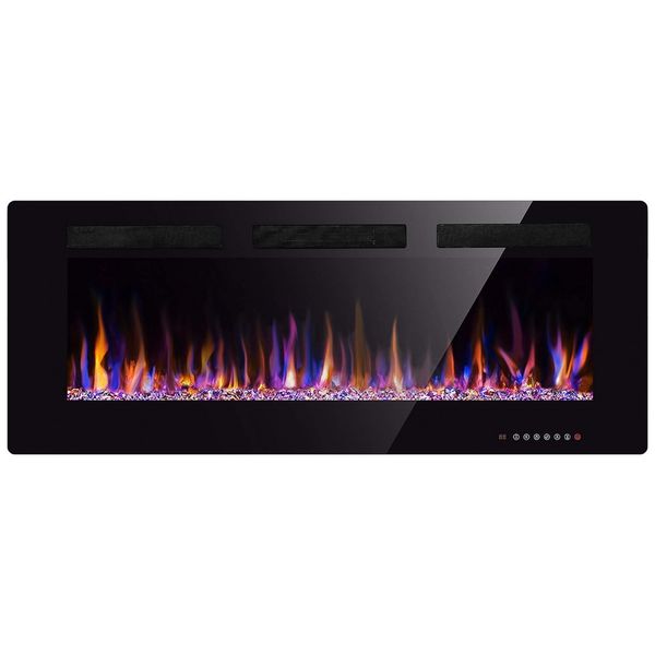Lareira-Eletrica-de-Embutir-A44x91L-com-Controle-Remoto-e-foto-0