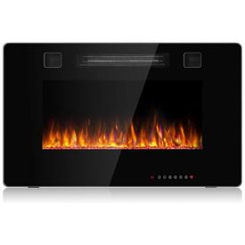 Lareira-Eletrica-de-Embutir-A45x76L-com-Controle-Remoto-foto-0