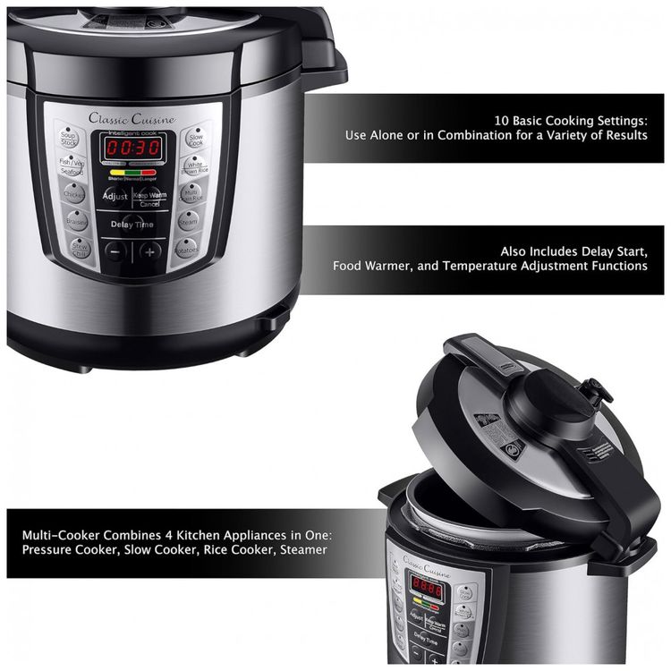Panela-de-Pressao-Eletrica-6L-com-10-Predefinicoes-e-Painel-foto-2