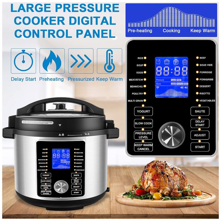 Panela-de-Pressao-Eletrica-6L-com-17-Predefinicoes-e-Painel-foto-4