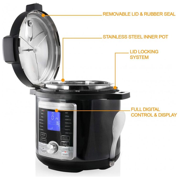 Panela-de-Pressao-Eletrica-6L-com-8-Predefinicoes-e-Painel-foto-2