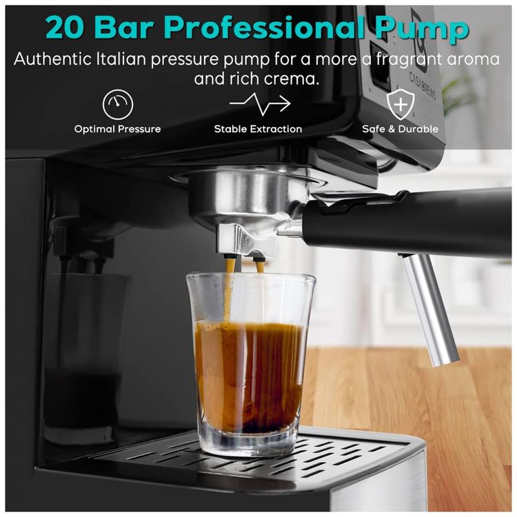 Maquina-de-Cafe-Expresso-Automatica-1.5L-20-Bar-de-Aco-foto-2