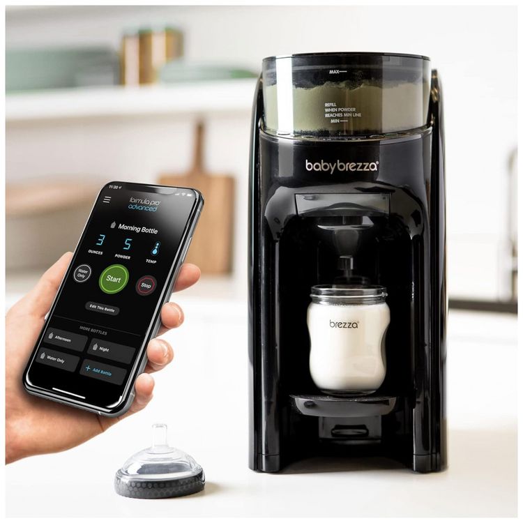 Automatica-com-Controle-Wi-Fi-110v-BABY-BREZZA-Preto-foto-0
