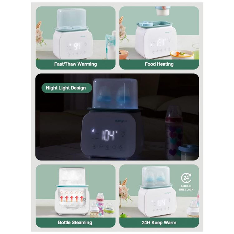 Aquecedor-de-Mamadeira-Digital-7-em-1-com-Visor-LCD-com-foto-2