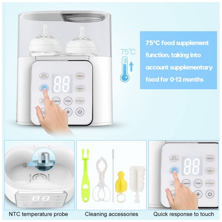 Aquecedor-de-Mamadeira-Digital-9-em-1-com-Controle-de-foto-5