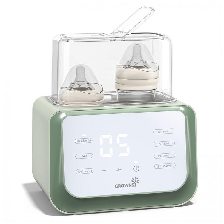 GROWNSY-Aquecedor-de-Mamadeira-Digital-6-em-1-com-Visor-LCD-foto-0
