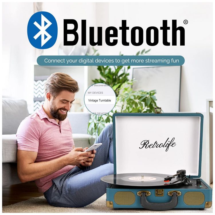 Vitrola-Toca-Discos-Retro-3-Velocidades-com-Bluetooth-e-foto-1