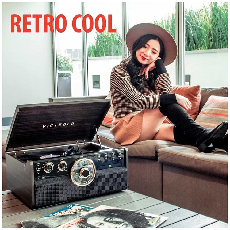 Vitrola-Toca-Discos-Retro-Vitrola-3-Velocidades-com-Funcoes-foto-4