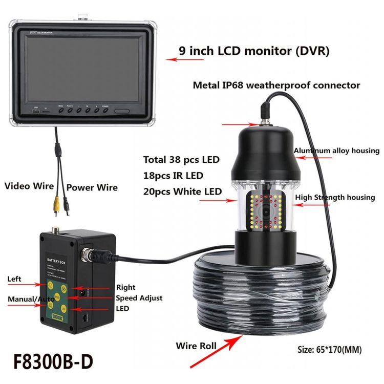 Camera-de-Pesca-Subaquatica-Portatil-a-Prova-d-com-Monitor-foto-2
