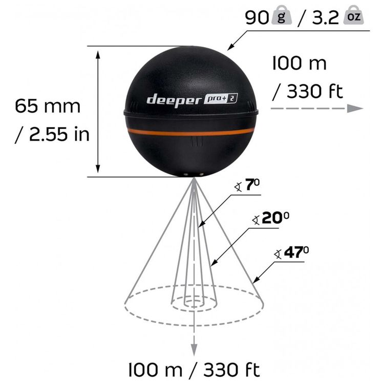 PRO-2-Sonar-de-Pesca-Inteligente-Portatil-a-Bateria-ate-100M-foto-5