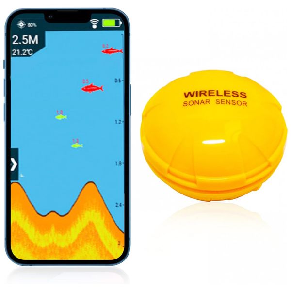 Sonar-de-Pesca-Inteligente-Portatil-a-Bateria-Duracao-de-foto-0