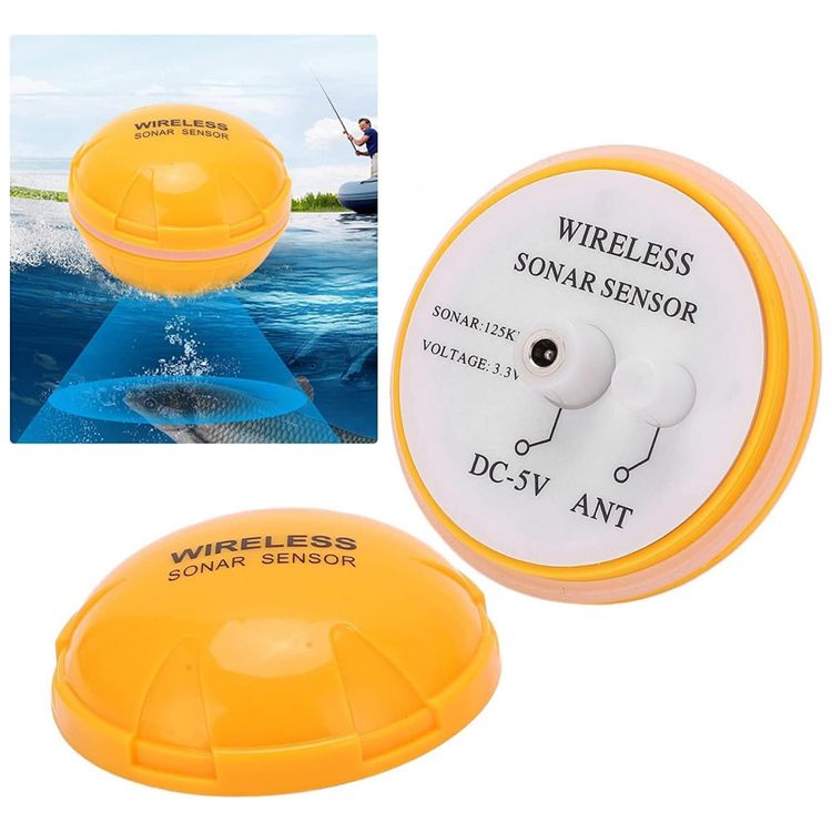 Sonar-de-Pesca-Inteligente-Portatil-a-Bateria-Duracao-de-foto-2