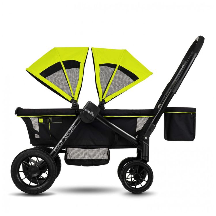 Carrinho-de-Bebe-Pivot-Xplore-Duplo-para-Passeio-com-Rodas-foto-4