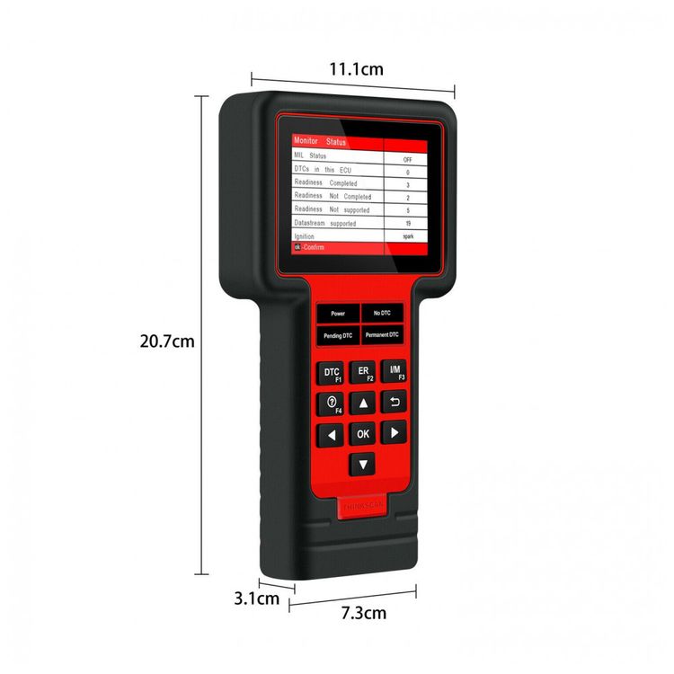Thinkcar-THINKSCAN-609-Scanner-Automotivo-OBD2-Vermelho-Leia-foto-2