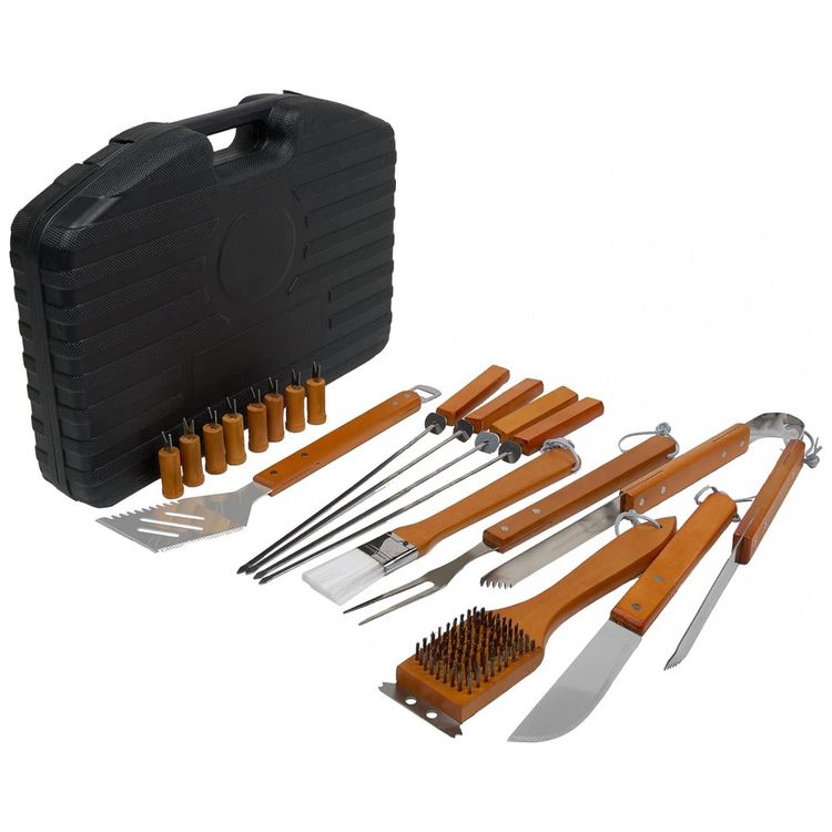 Kit-Churrasco-na-Grelha-18-Pecas-de-Aco-Inoxidavel-com-foto-2