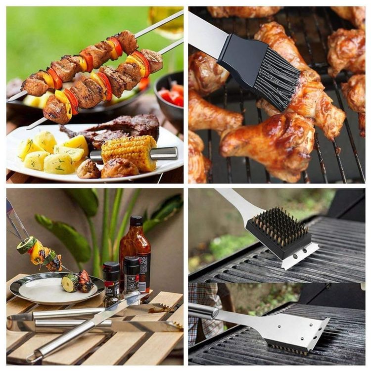 Kit-Churrasco-na-Grelha-24-Pecas-de-Aco-Inoxidavel-com-foto-1