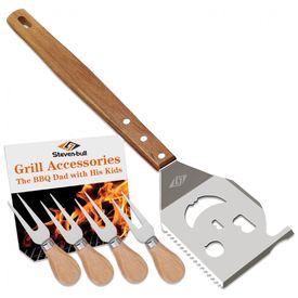 Kit-Churrasco-na-Grelha-7-Pecas-de-Aco-Inoxidavel-STEVEN-foto-0