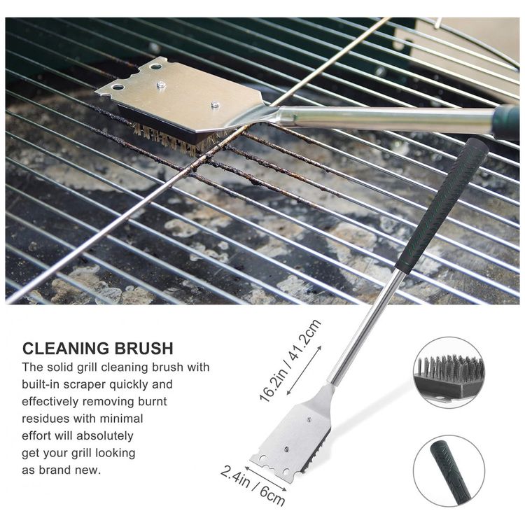 Grilljoy-8pcs-BBQ-Grill-Tools-Set.-Extra-Thick-Stainless-foto-5