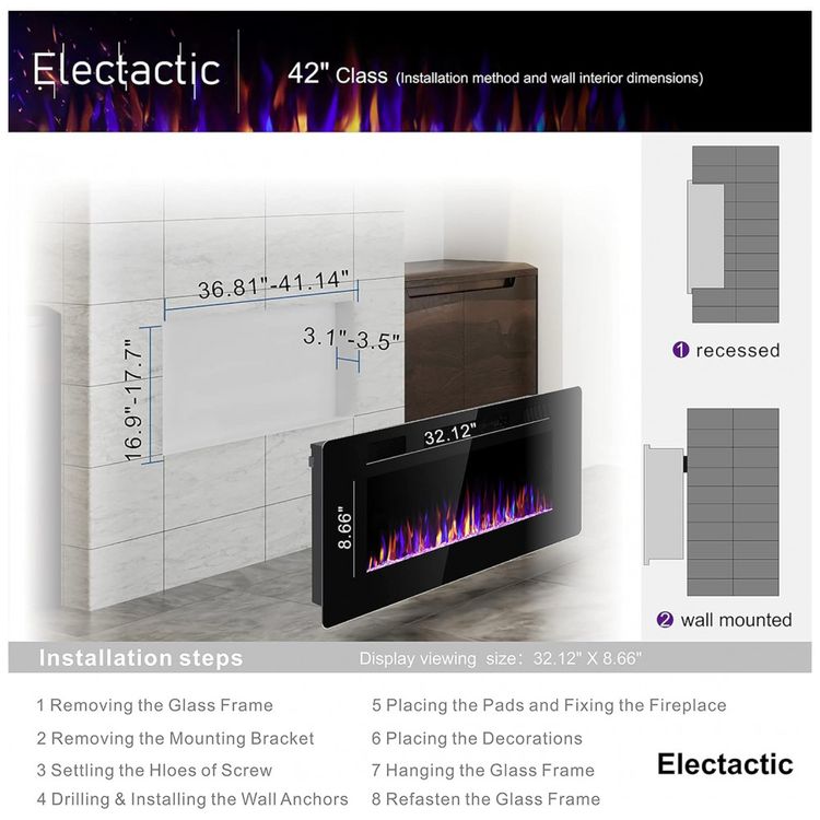 Lareira-Eletrica-de-Embutir-A45x106L-com-Controle-Remoto-e-foto-3