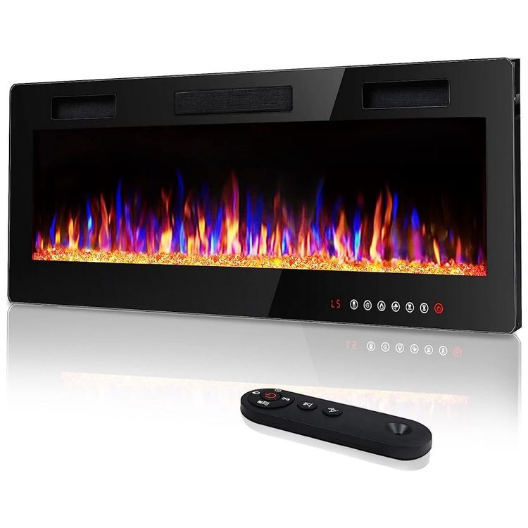 Lareira-Eletrica-de-Embutir-A45x127L-com-Controle-Remoto-e-foto-0