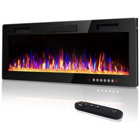 Lareira-Eletrica-de-Embutir-A45x152L-com-Controle-Remoto-e-foto-0