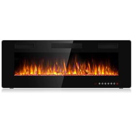 Lareira-Eletrica-de-Embutir-A45x127L-com-Controle-Remoto-e-foto-0